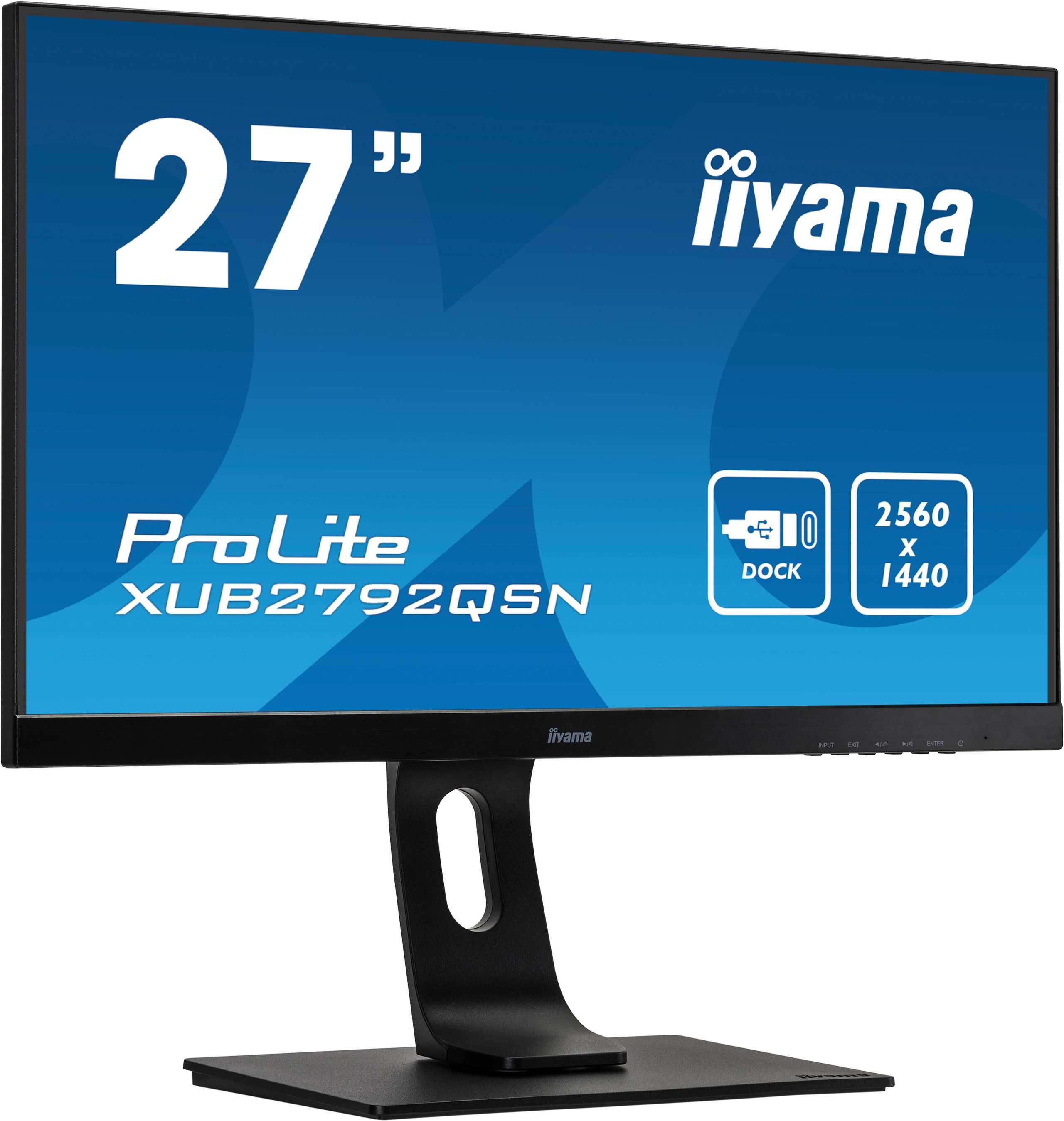 Монитор 27" iiyama ProLite XUB2792QSN-B1 27-дюймов с IPS-матрицей 75hz