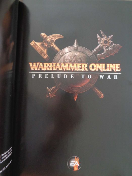 Продавам- Warhammer Online:Prelude to War .The Art of Warhammer Online