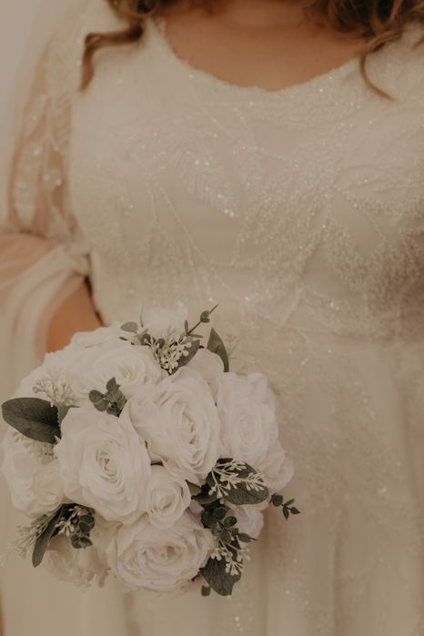 Rochie de mireasa A-line, plus size, NEGOCIABIL