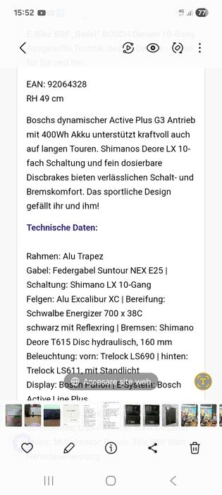 Vand bicicleta bosch