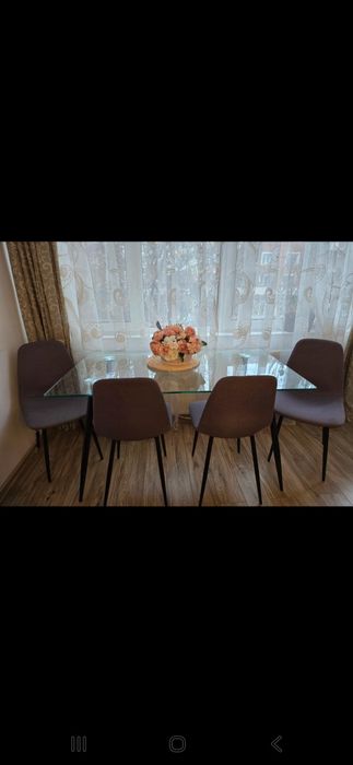 Set Jisk masa +4 scaune