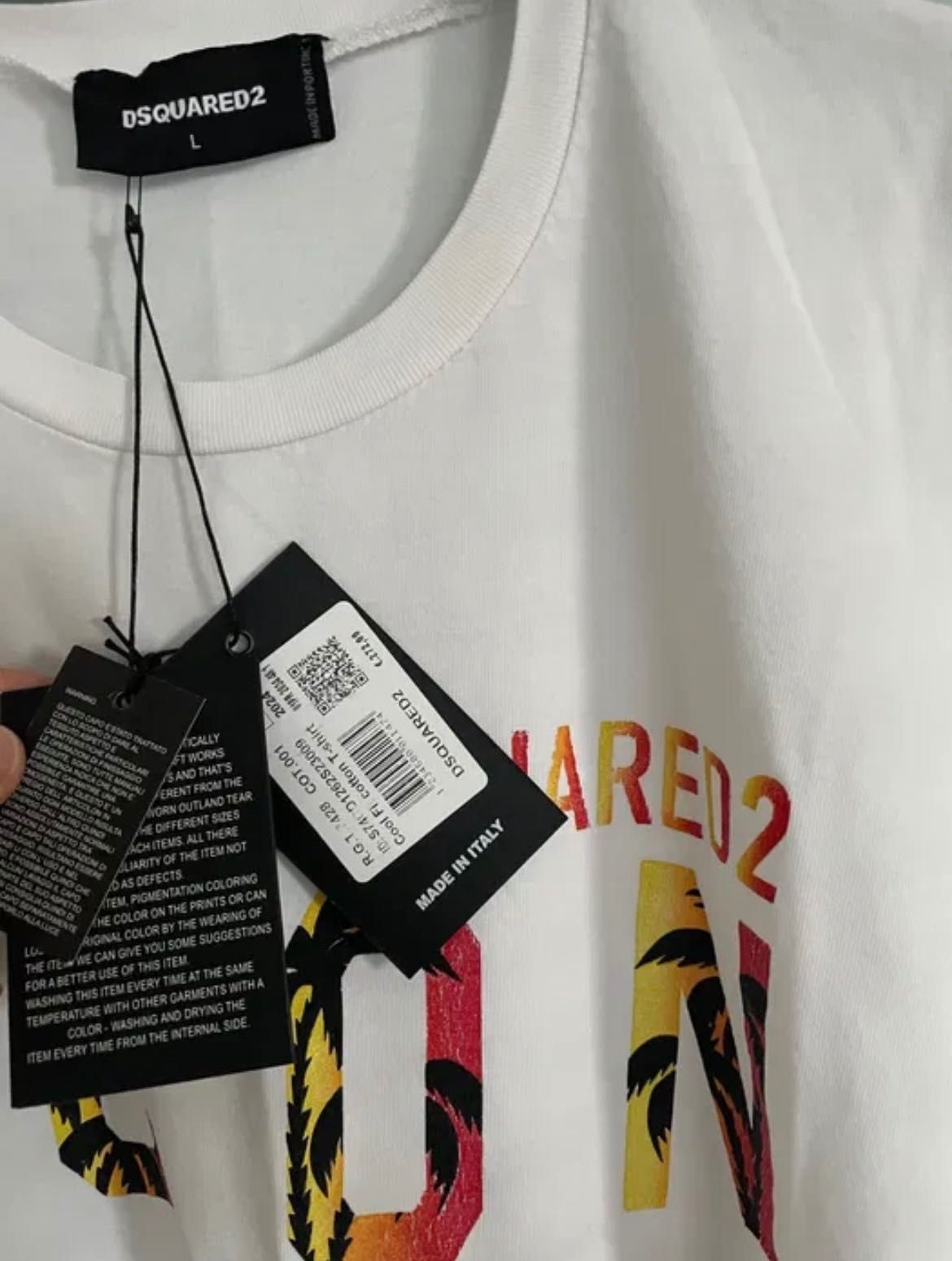 Мъжка тениска на DSQUARED2