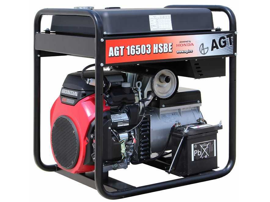 Generator curent 400V AGT 16503 HSBE m. HONDA, 15,5kVA, r. 45l ATS/AVR