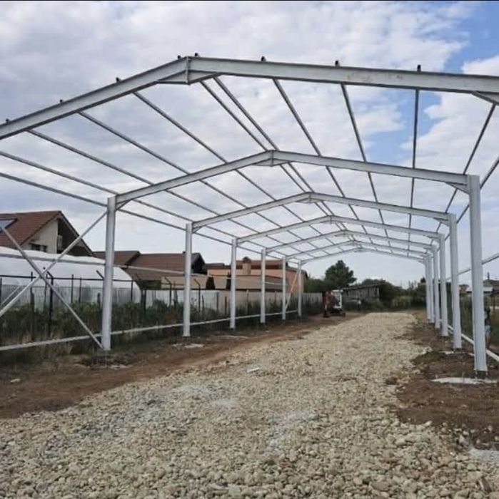 Vand structura metalica din stoc 10x25x4m