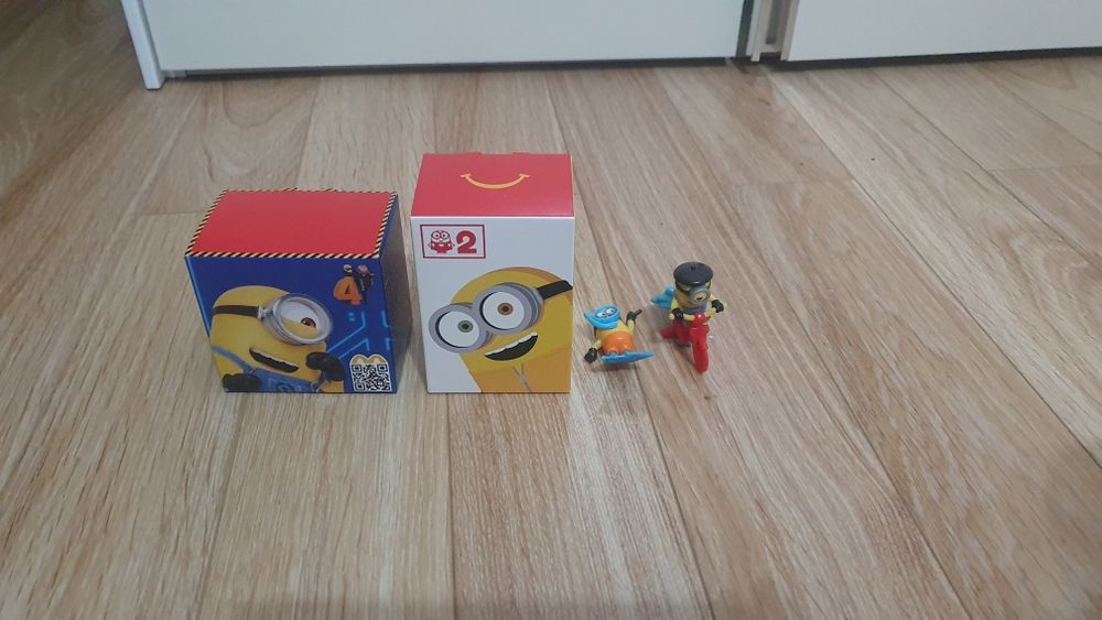 Minions McDonalds și Kinder