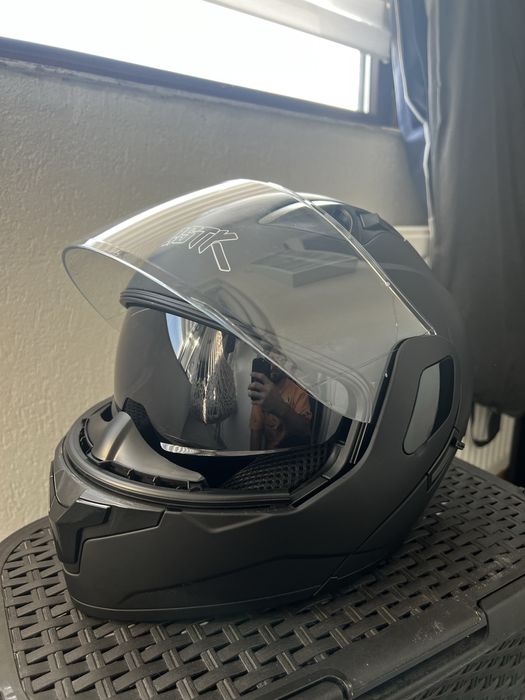 Casca motocicleta scuter s-m