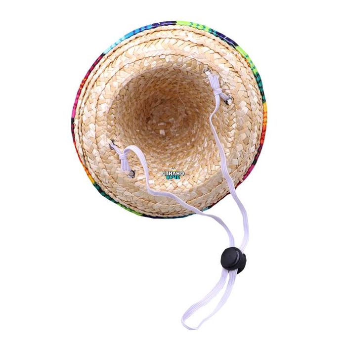 Сомбреро/Каубойска шапка за куче Кучешка мексиканска/каубойска шапка