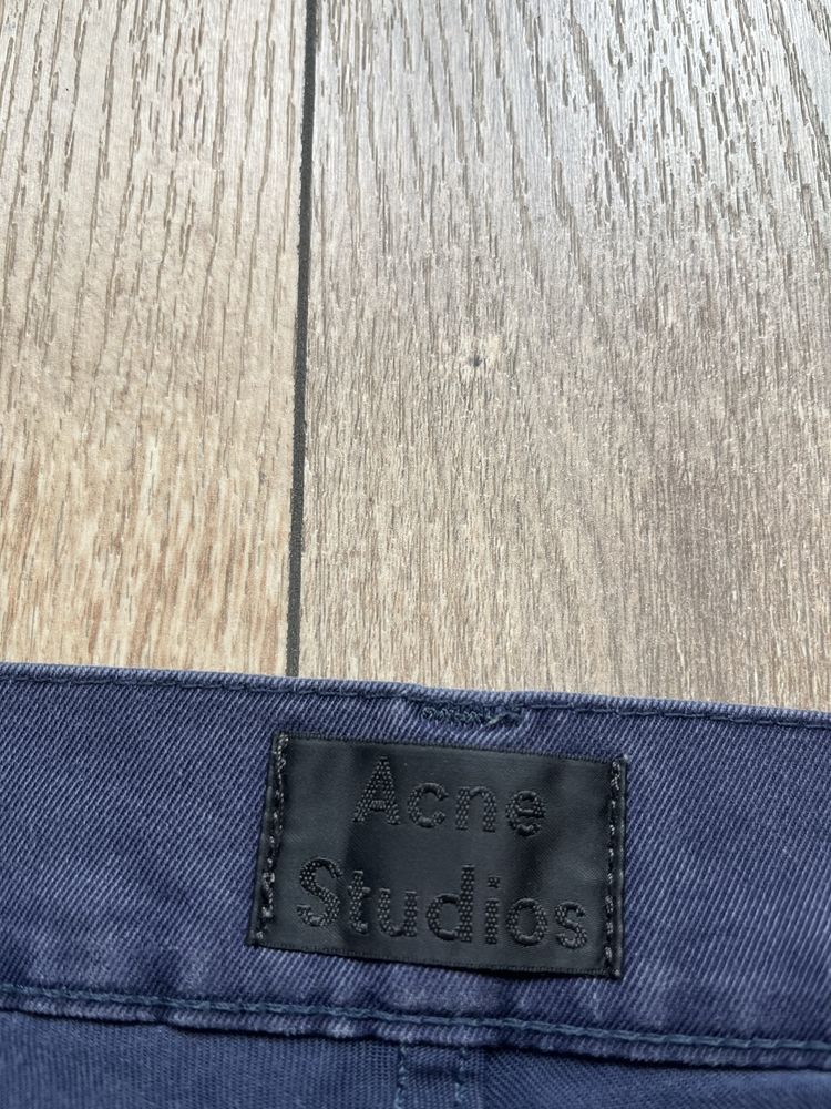 ACNE Studios : Ace Ups Navy -33 размер Slim / Оригинал
