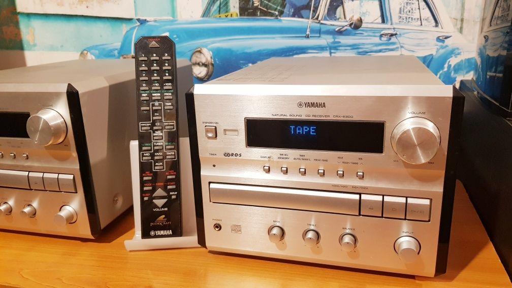 Amplificator statie - sistem audio Yamaha CRX E 300 - radio tuner cd