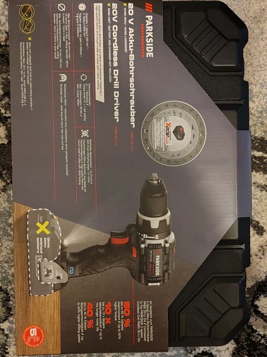 Parkside mașină de găurit și înșurubat pabsp 20 li c4 brushless