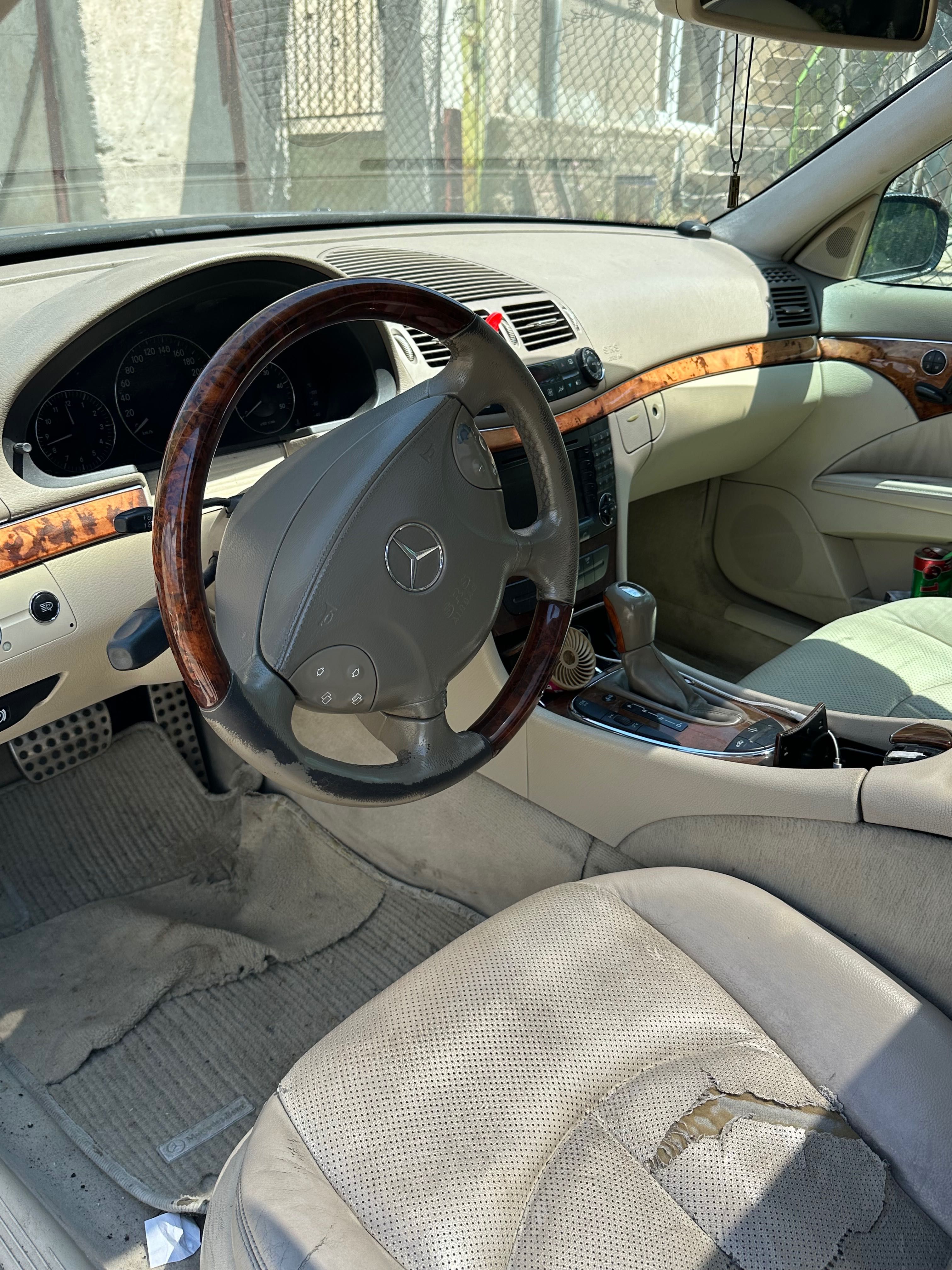 Mercedes w211 проблем с турбината