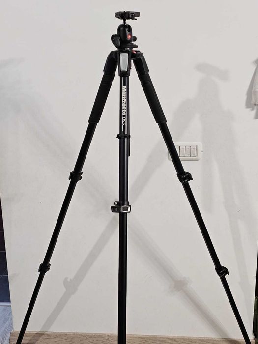 Manfrotto 055XPRO3 trepied foto cu cap bila Manfrotto 496RC2