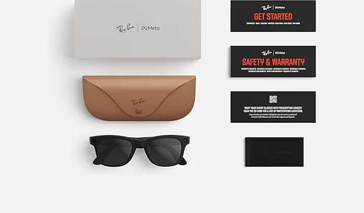 Ray-Ban Meta (Gen2) Wayfarer Transition! Новые запечатанные! Размер 53