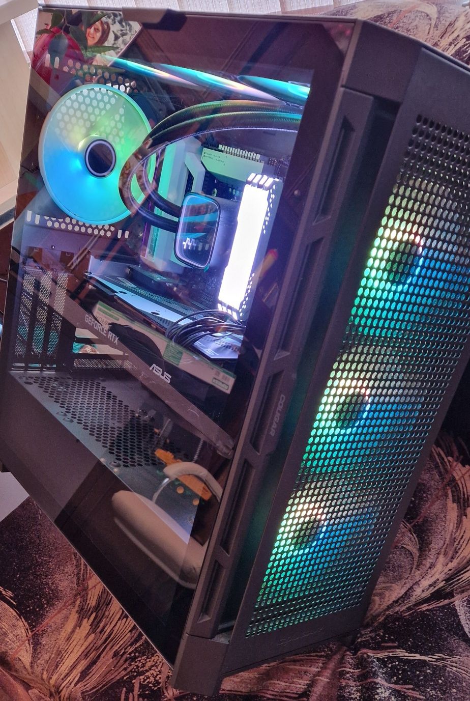 геймърски компютър 10 core i9 rtx 2080 32gb ARGB
