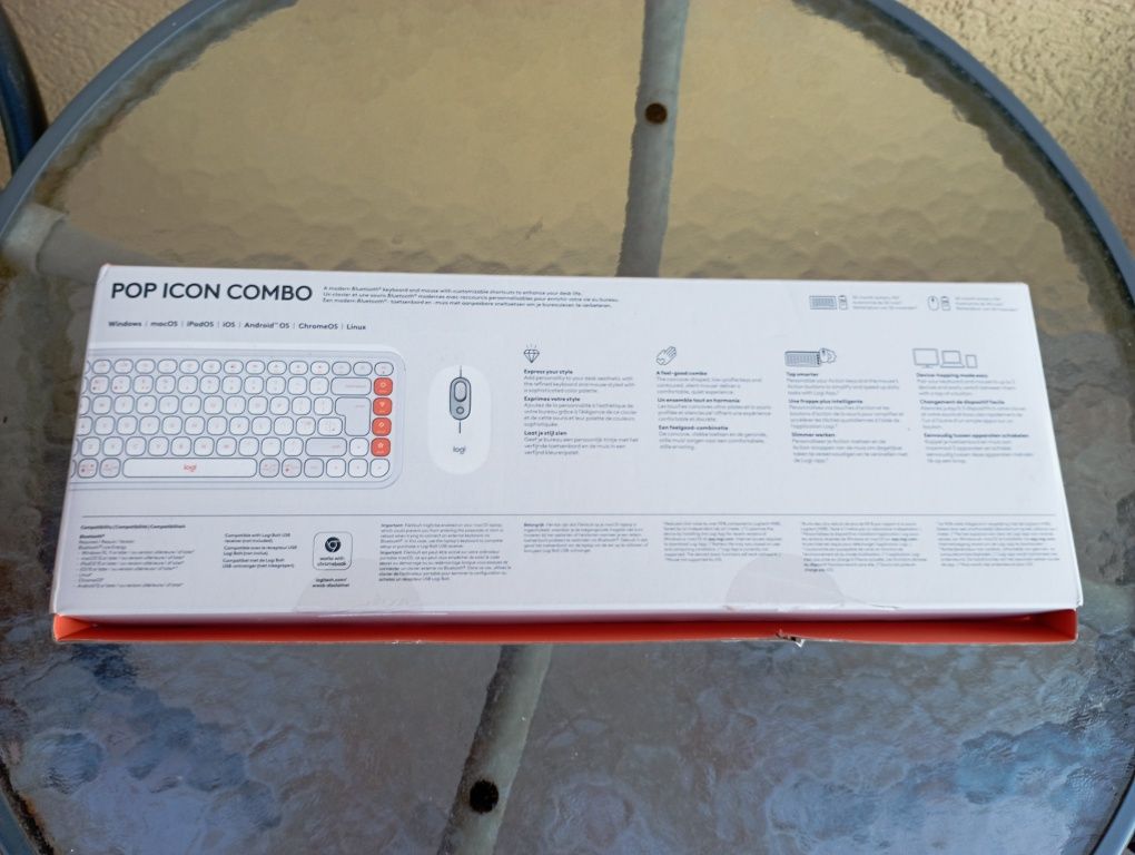 Безжична клавиатура и мишка Logitech