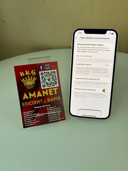Iphone 12 100% 64gb Amanet BKG