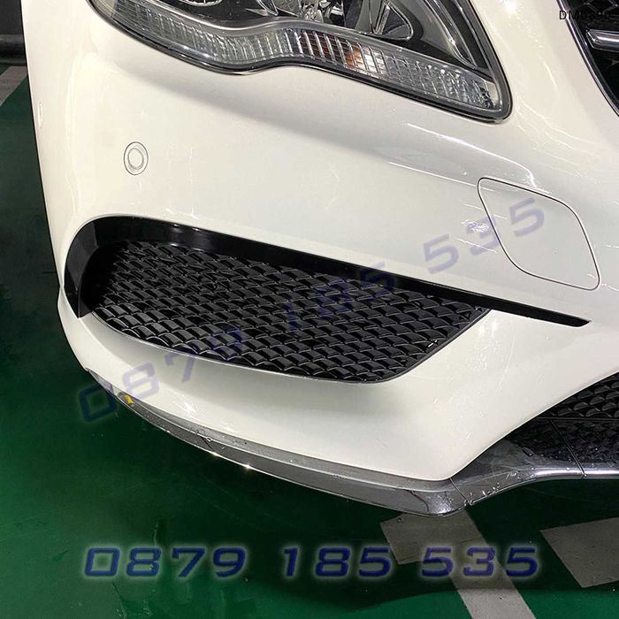 Сплитер добавки предна броня AMG Mercedes E C207 Coupe тунинг мерцедес