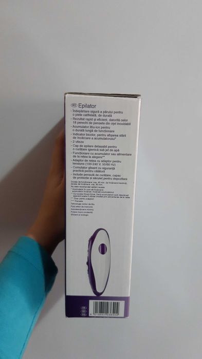 Epilator cu pensete Silver Crest