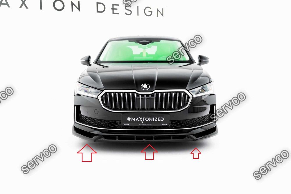 Pachet Body kit tuning Skoda Superb Sedan Mk4 2024- v4 - Maxton Design