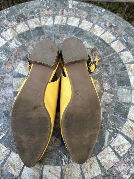 Balerini piele naturala Alpina