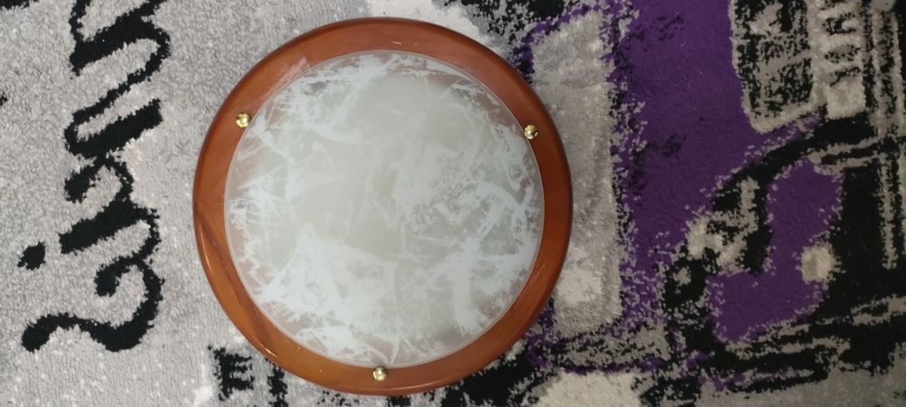 Aplice lemn/sticla impecabile