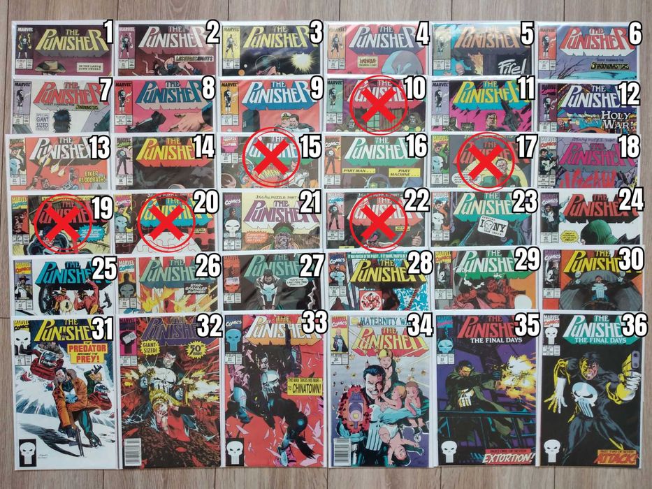 Comic Books/Комикси 2/2 - Punisher, X-Men, Hulk, Batman, Superman, JLA
