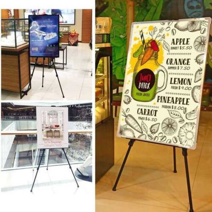 Sevalet metalic reglabil pentru pictura