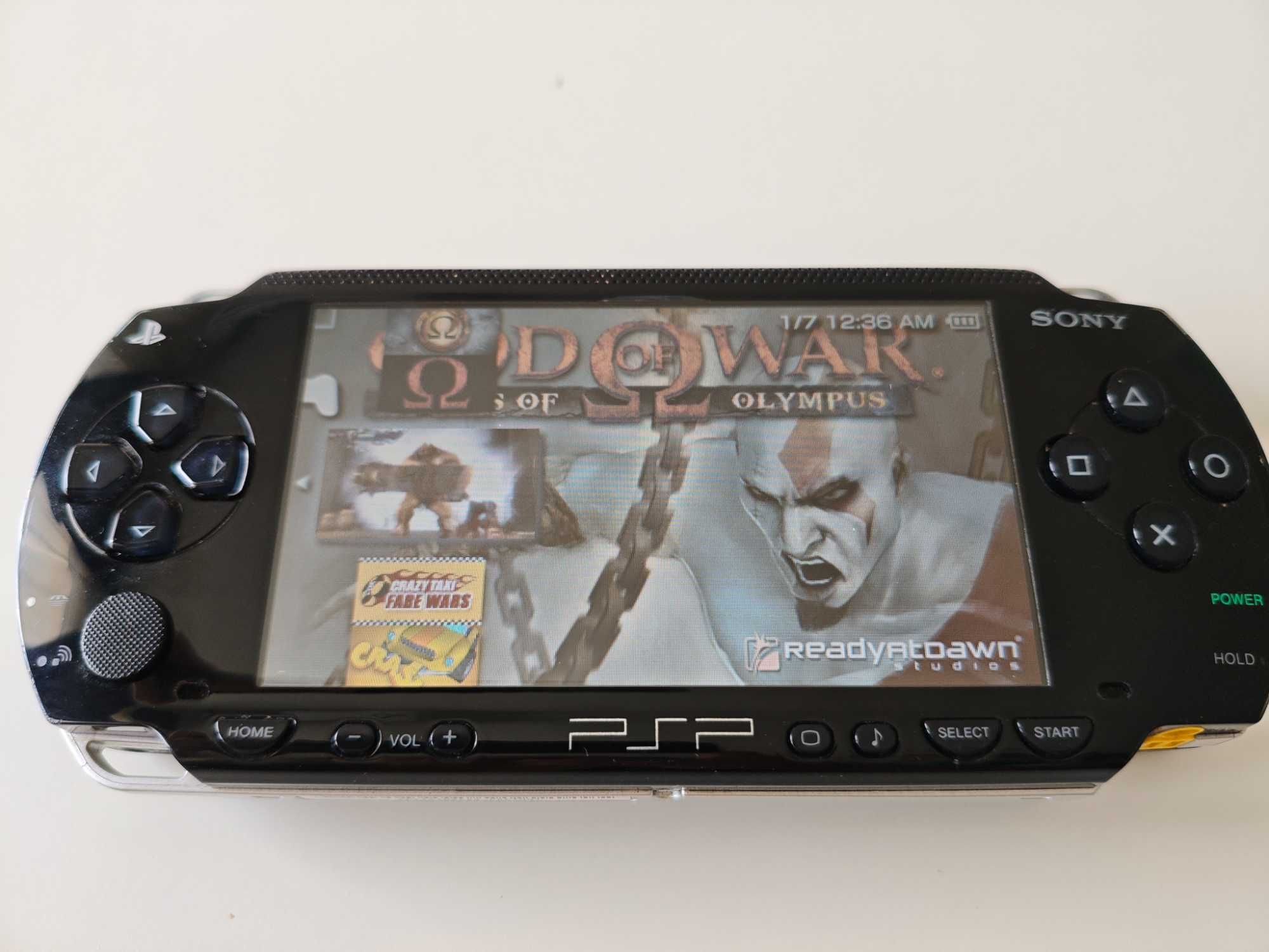 Sony PSP Playstation Portable 1000 - Качени много игри