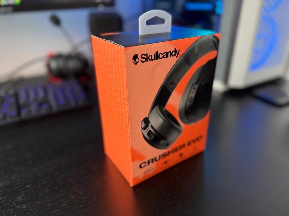 Casti Audio Skullcandy Crusher EVO cu Bass Senzorial Wireless Negru
