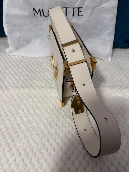 Geanta Musette Queen Victoria Ivoire