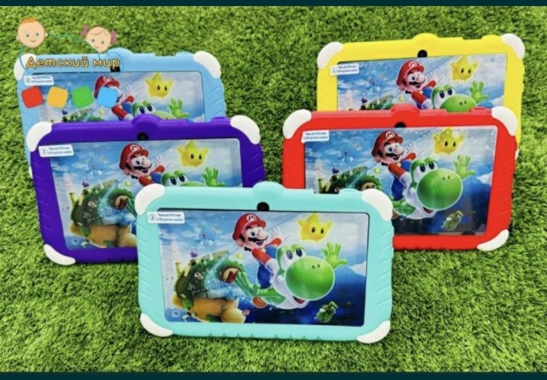 Bolalar plansheti Super Mario+Sovgʻa LCD planshet, Детский планшет