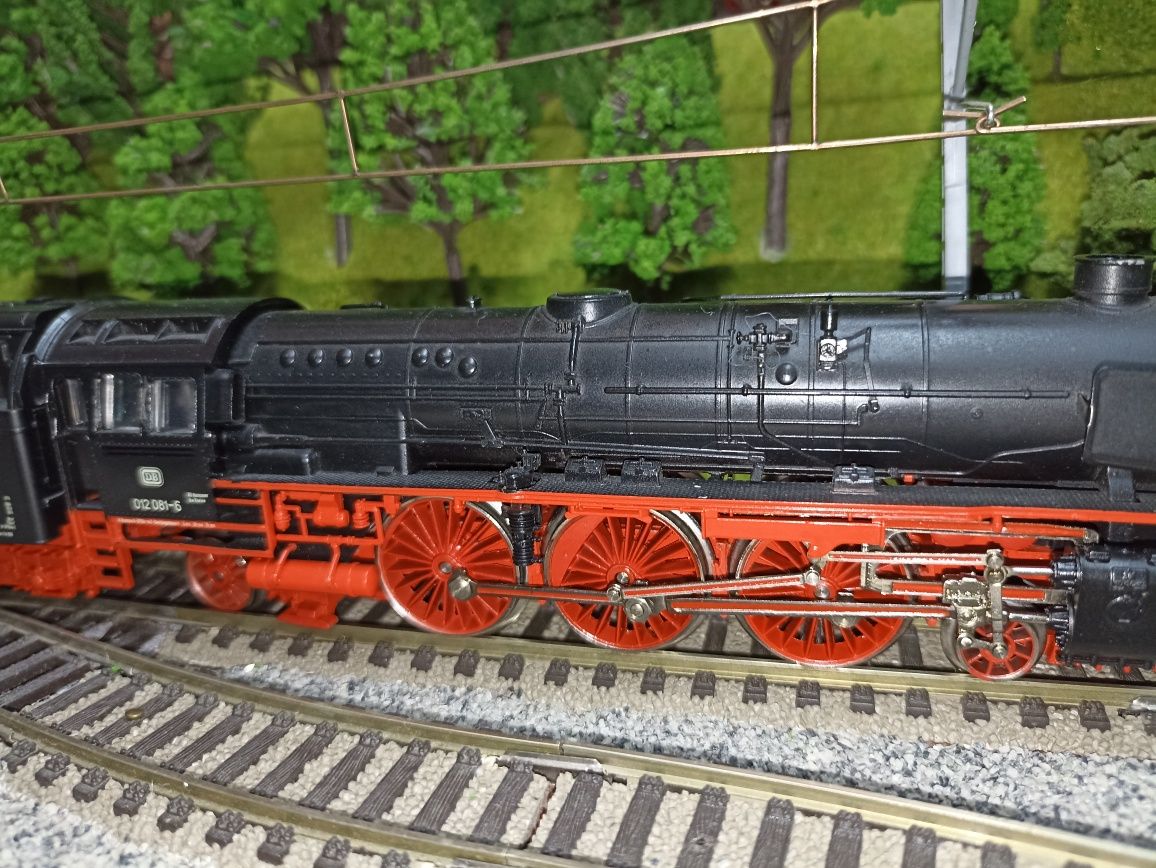 Locomotiva cu aburi HO BR 012 , DC, analog Marklin Hamo trenulețe