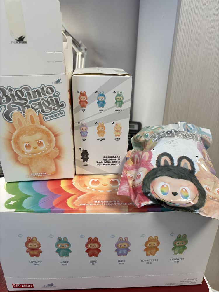 NEW!!  LABUBU Big Into Energy Blind Box