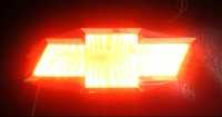 Эмблема Шевроле светящийся Значок авто LED тюнинг подарок мужчине