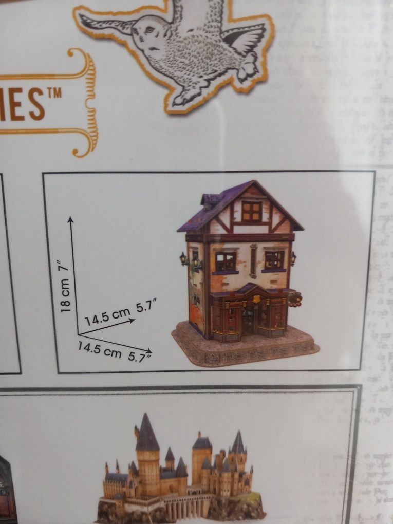Puzzle 3D Harry Potter Quality Quidditch Supplies