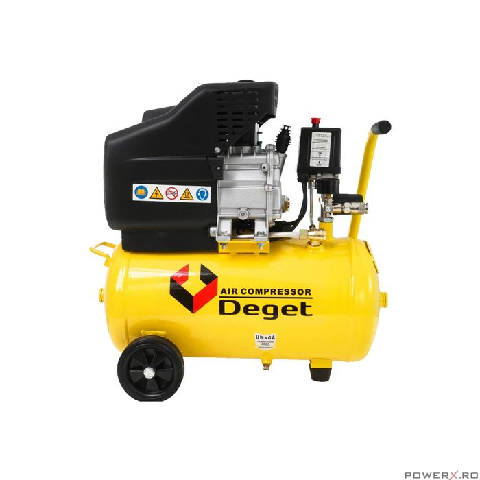 Compresor 24 litri, 1 piston, 230V 138/200 L/min, presiune 8 bari,