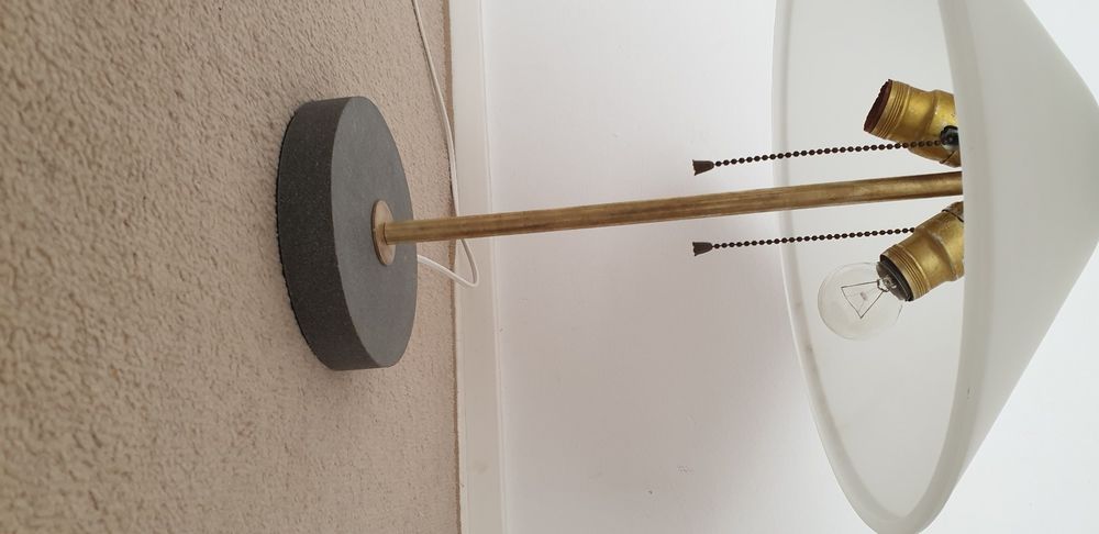 Accesoriu decorațiune înfrumusețare sticla alama SUA 1970