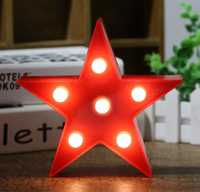 Лампа декоративная в форме звезды