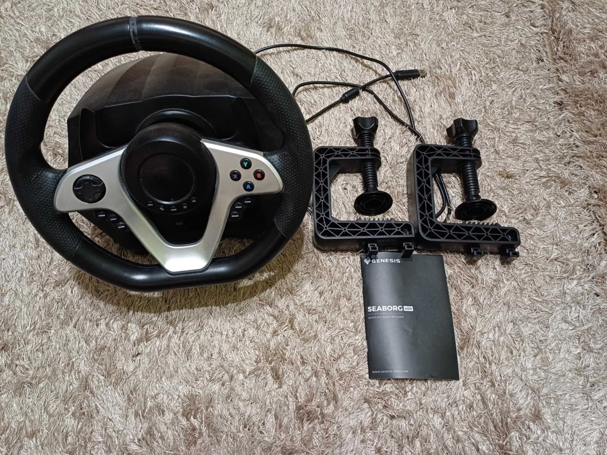 Волан с педали "Genesis 400" за PC, PS3, PS4