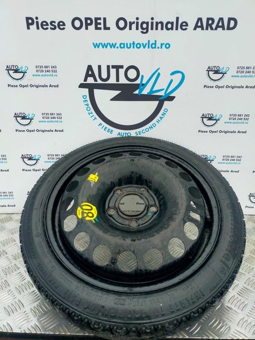 Roata de rezerva slim 5x110 R16 Opel Zafira A