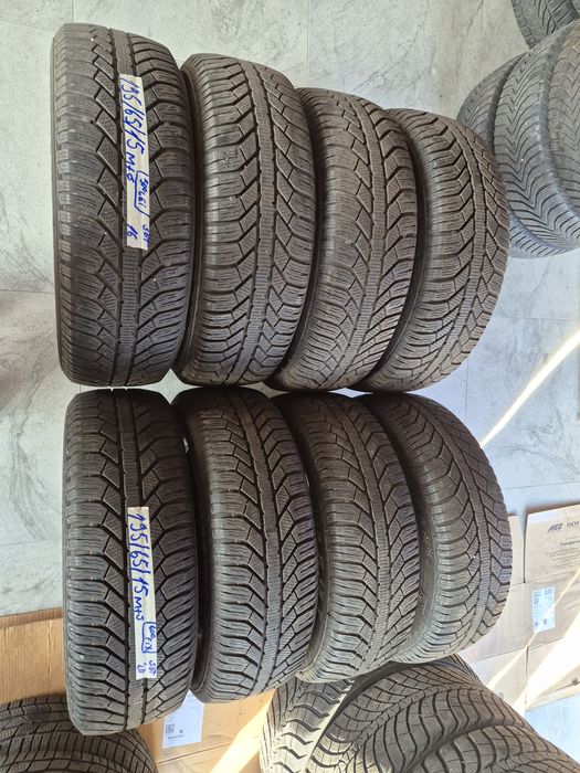 Vând cauciucuri 195/65/15 M+S 2 seturi de//Semperit//imp Germania