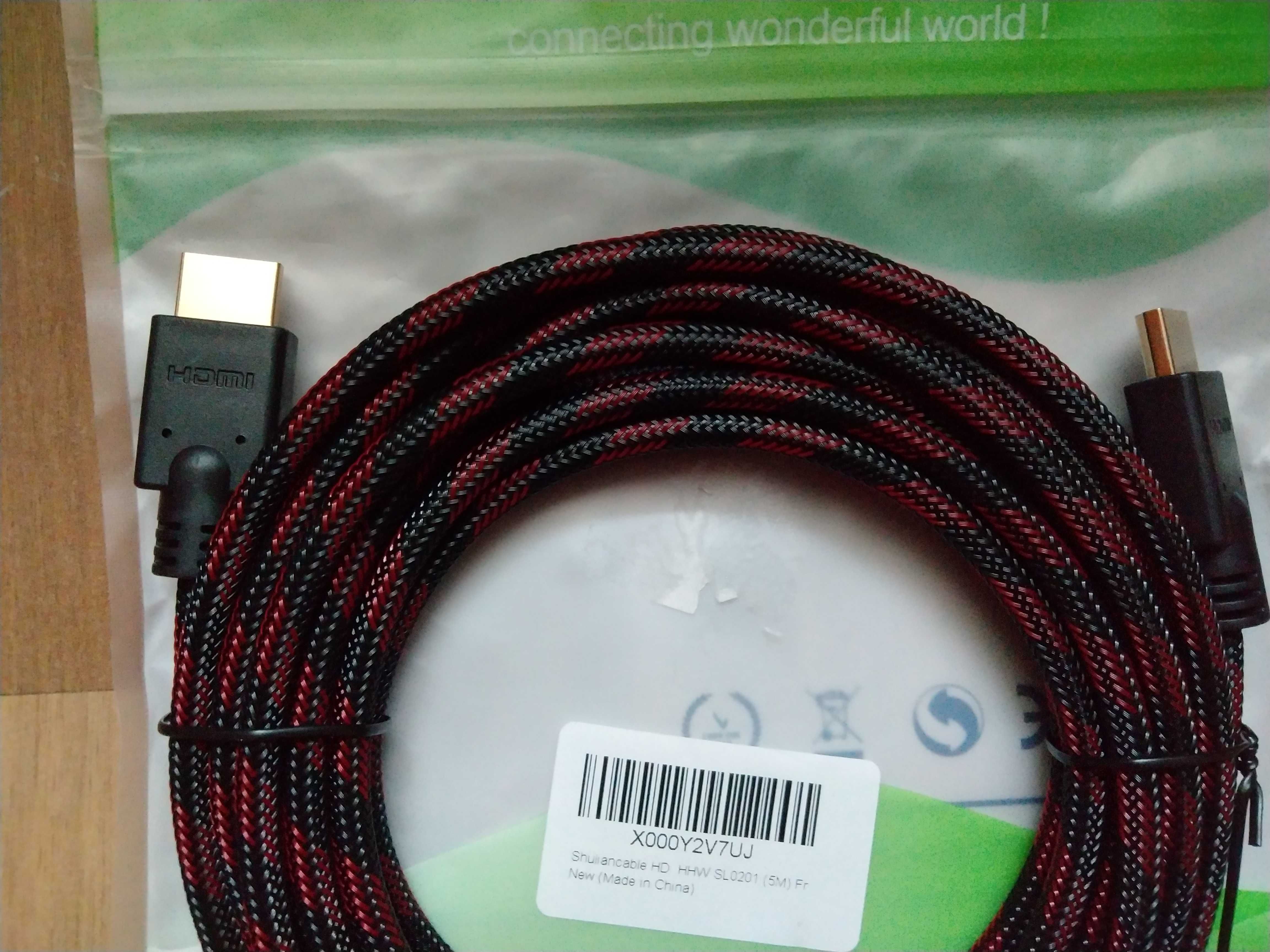 Cablu HDMI TATA-TATA 5m, contacte aurite