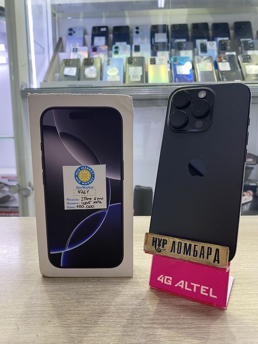 IPhone 16 pro 128gb 100% Нур Маркет
