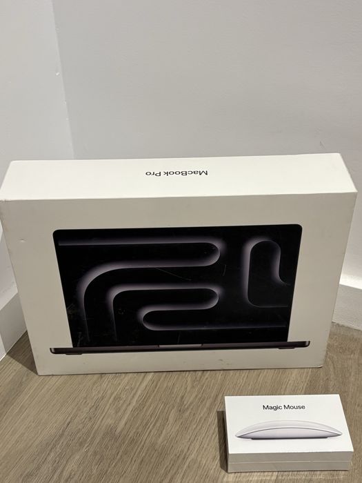 Macbook pro 14, Apple M4, 1TB SSD, magic mouse. Sigilat, Garantie