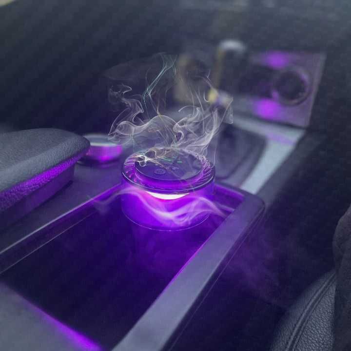 AromaDrive Луксозен ароматизатор за кола с LED светлина