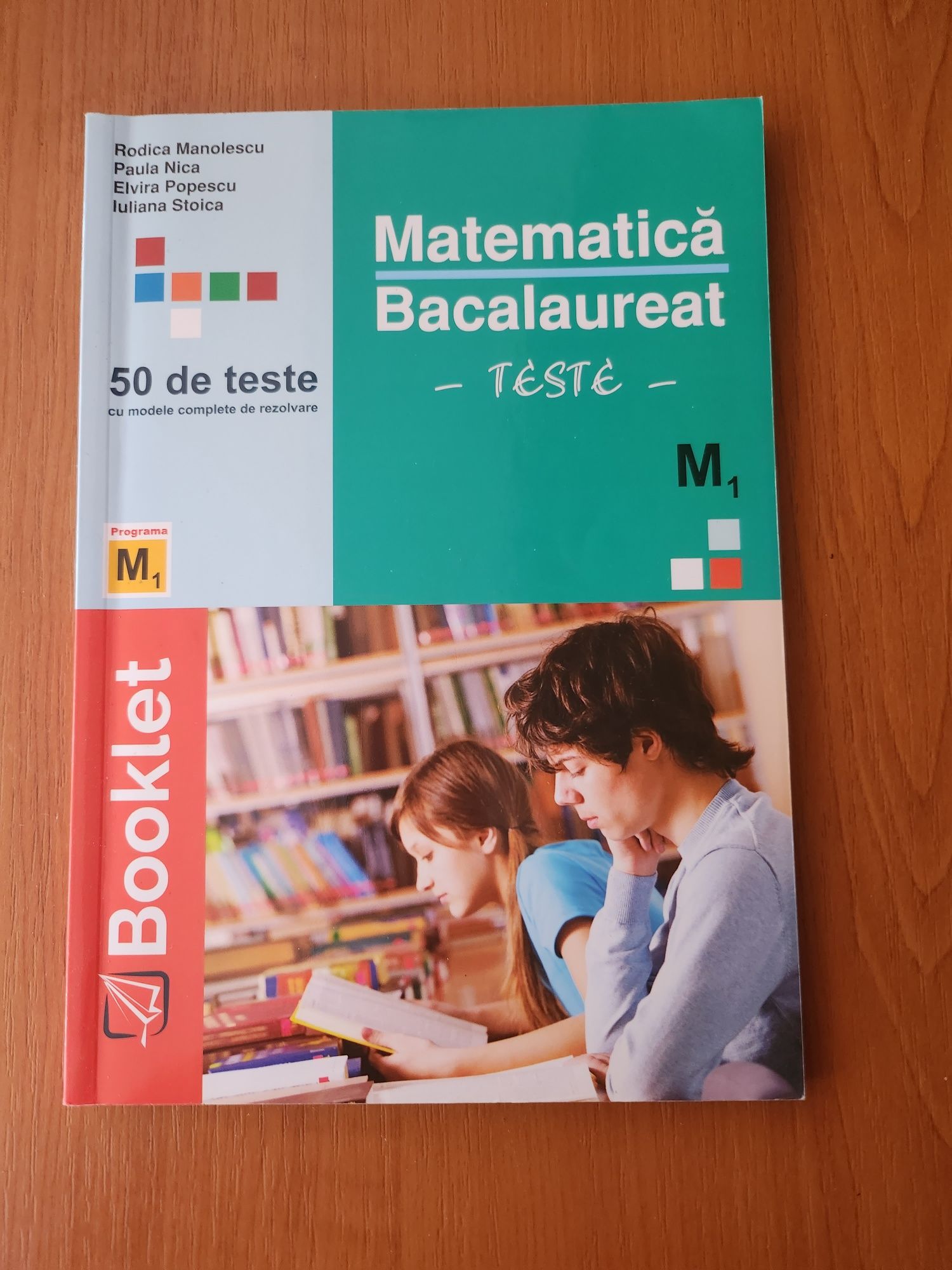 Culegere de teste bac matematica M1, profil mate info, editura Booklet