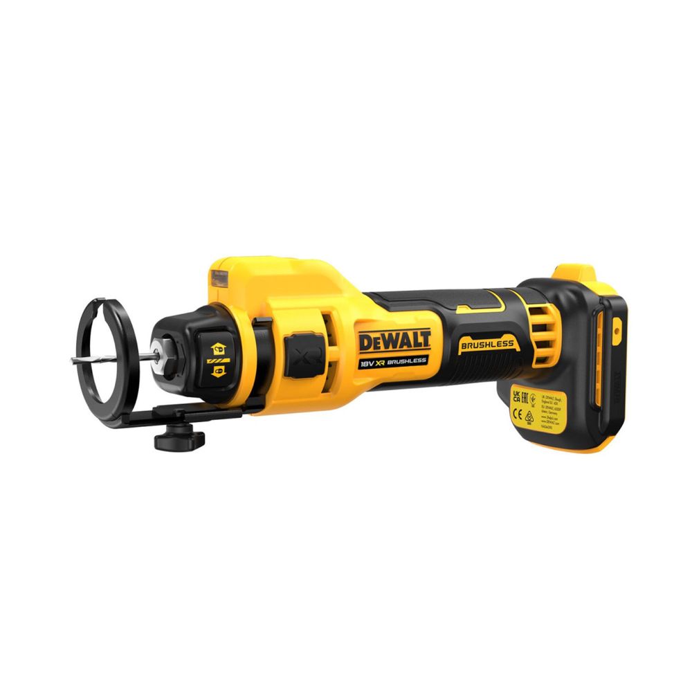 Акумулаторна фреза за гипсокартон DeWALT DCE555N 18V