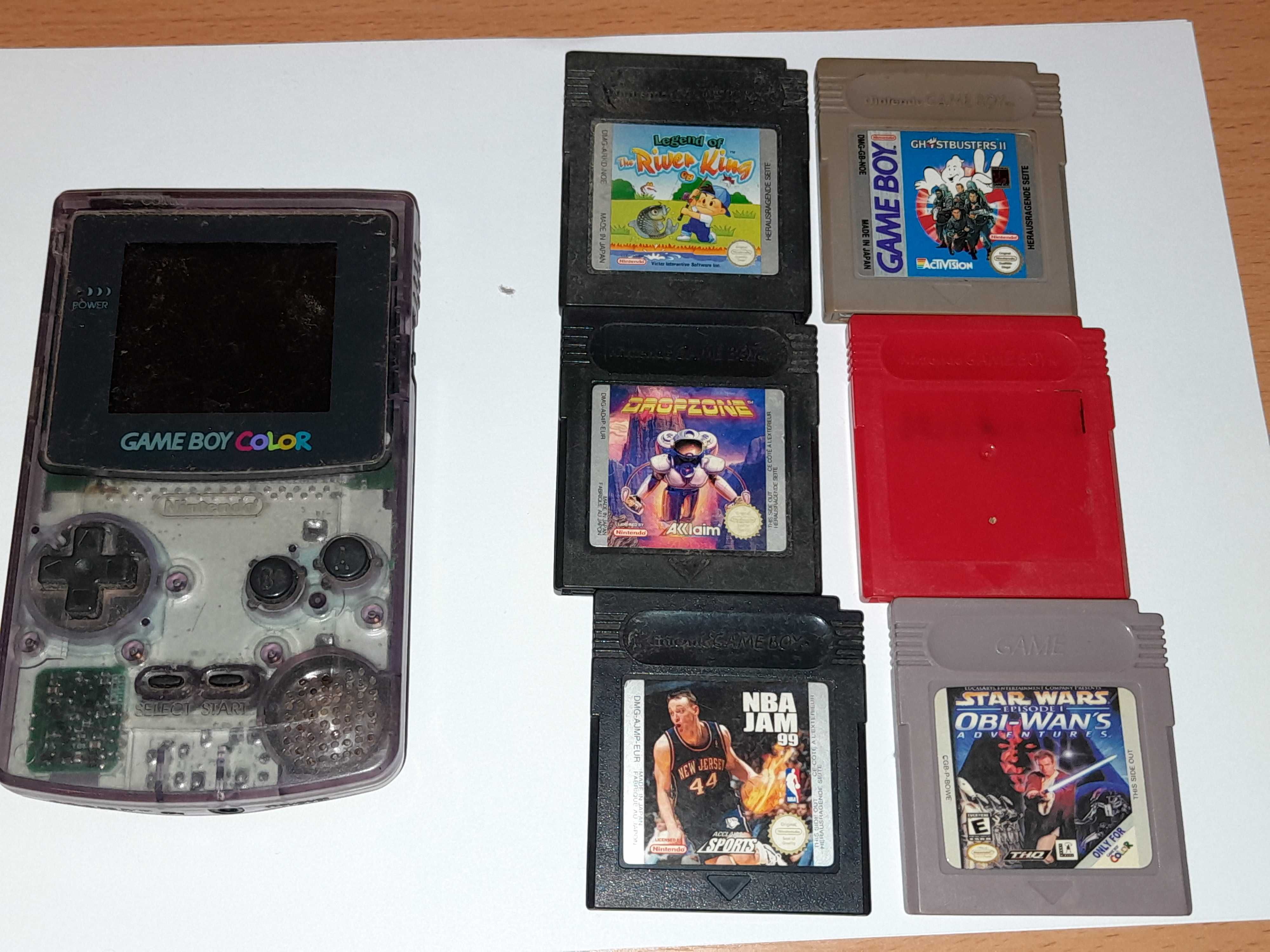 Nintendo Game Boy Color (6 jocuri)