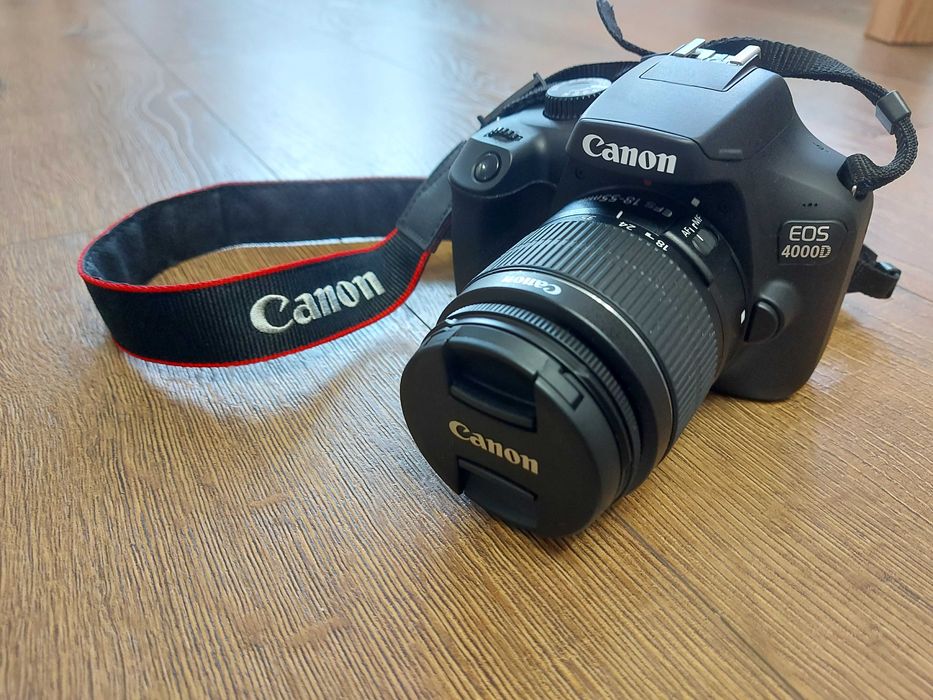 Canon 4000D с EF-S 18-55 III, 16GB card