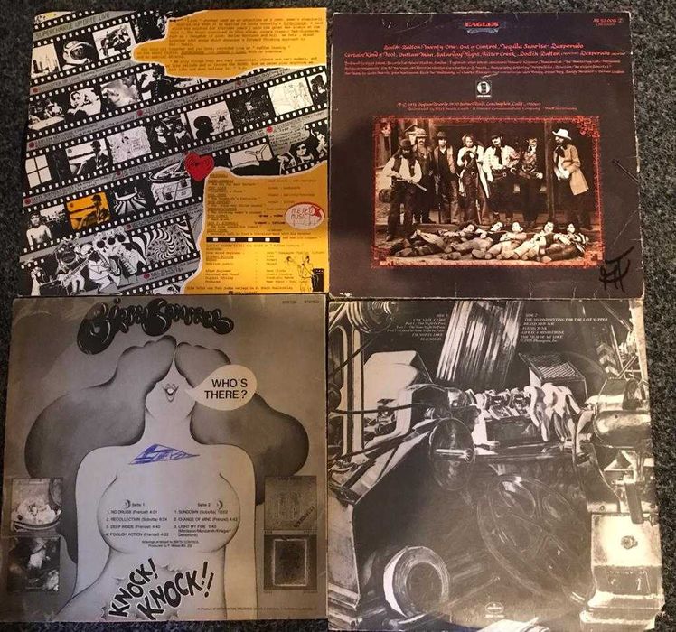 Colectie disc vinyl 12 buc. rocK-heavy metal
